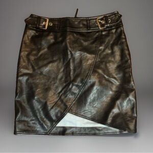 Steampunk Couture Buckle Envelope Skirt